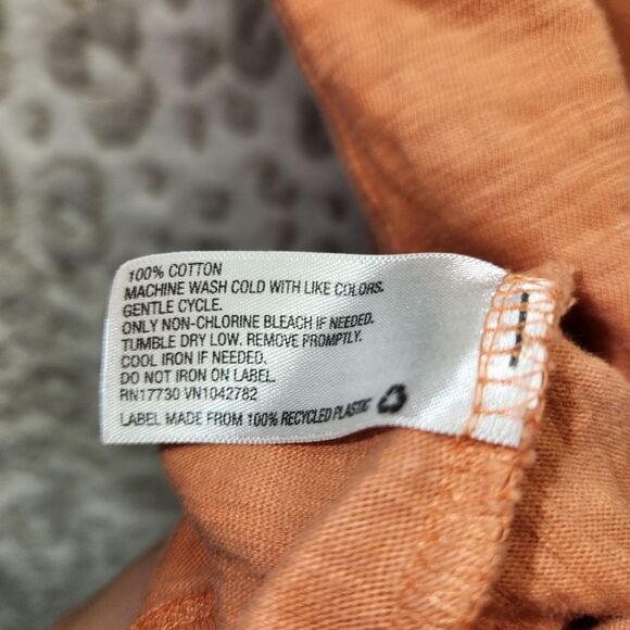 Universal Threads 100% cotton Orange S/S T-shirt Dress MEDIUM - Picture 5 of 7